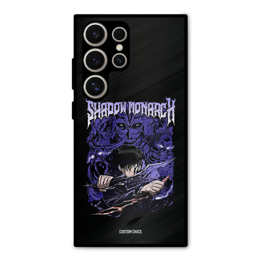Shadow Monarch Samsung Galaxy S24 Ultra Mobile Back Cover - Anime PrintShield Case