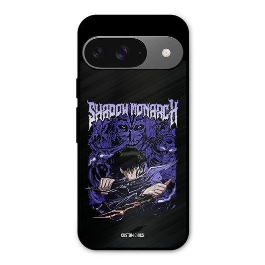 Shadow Monarch Google Pixel 9 Mobile Back Cover - Anime PrintShield Case