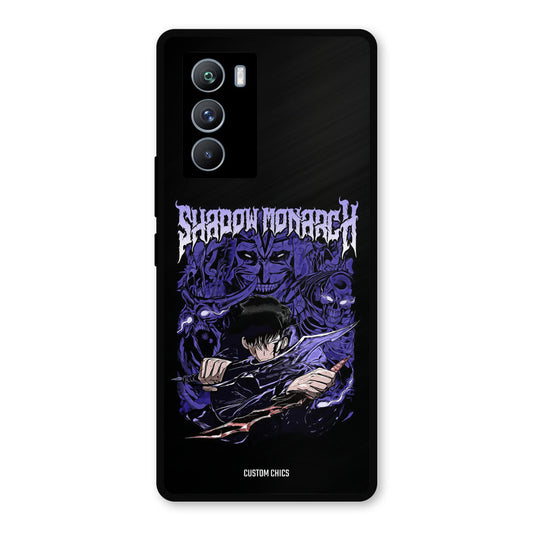 Shadow Monarch iQOO 9SE Mobile Back Cover - Anime PrintShield Case