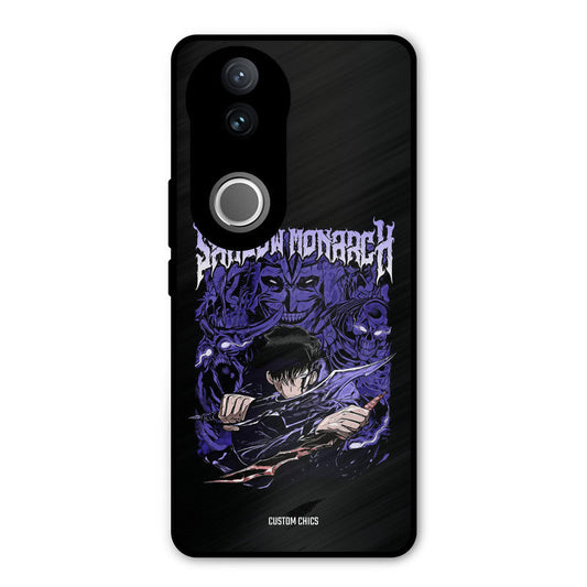 Shadow Monarch iQOO Z10R Mobile Back Cover - Anime PrintShield Case