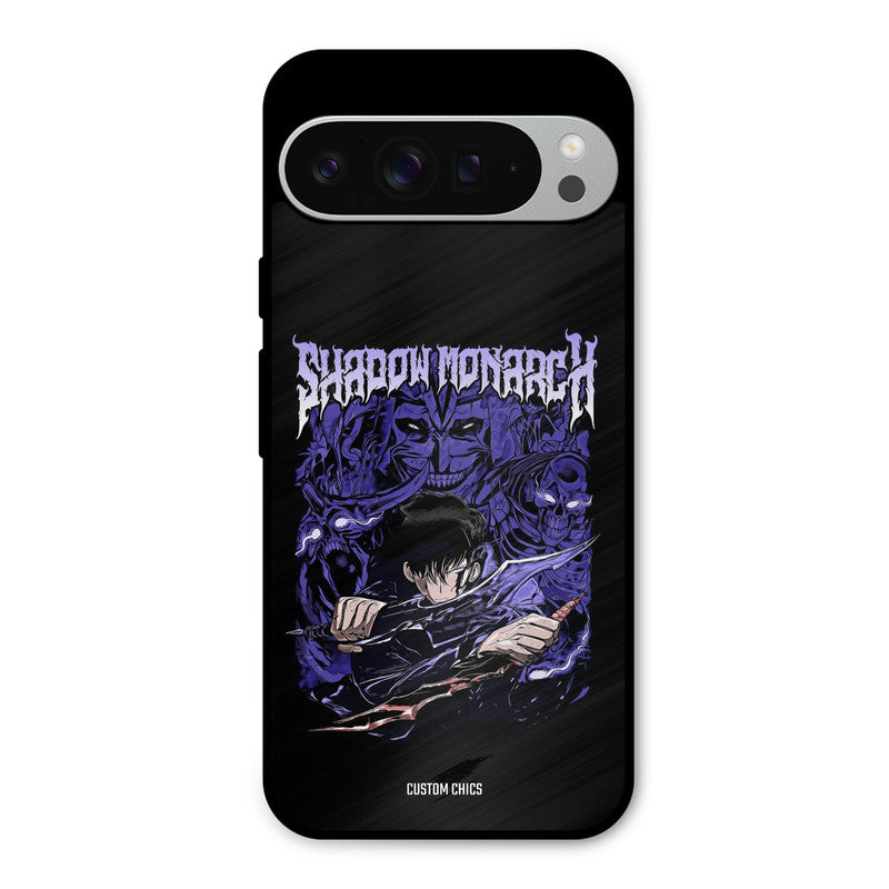 Shadow Monarch Google Pixel 9 Pro XL Mobile Back Cover - Anime PrintShield Case