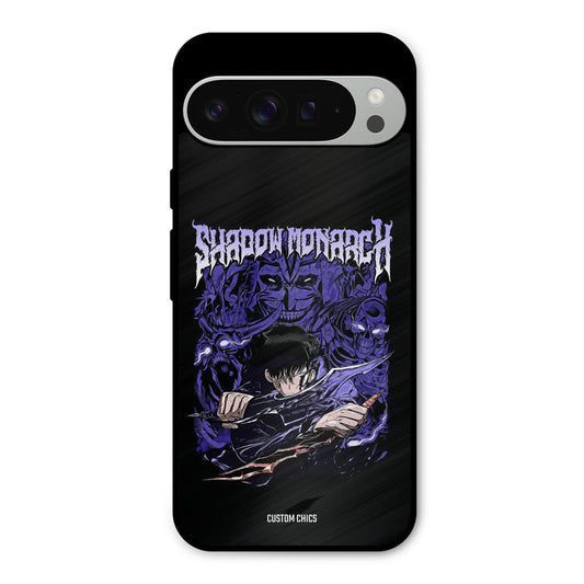 Shadow Monarch Google Pixel 9 Pro XL Mobile Back Cover - Anime PrintShield Case