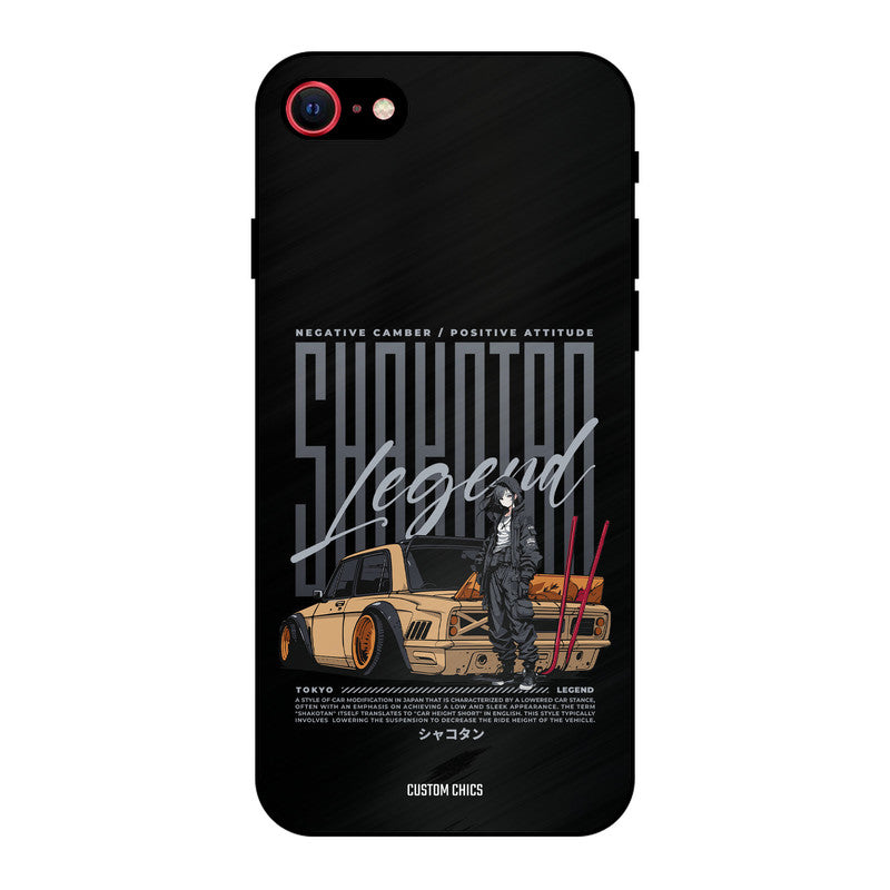 Shakotan Car iPhone SE 2020 Mobile Back Cover - Car&Bike PrintShield Case