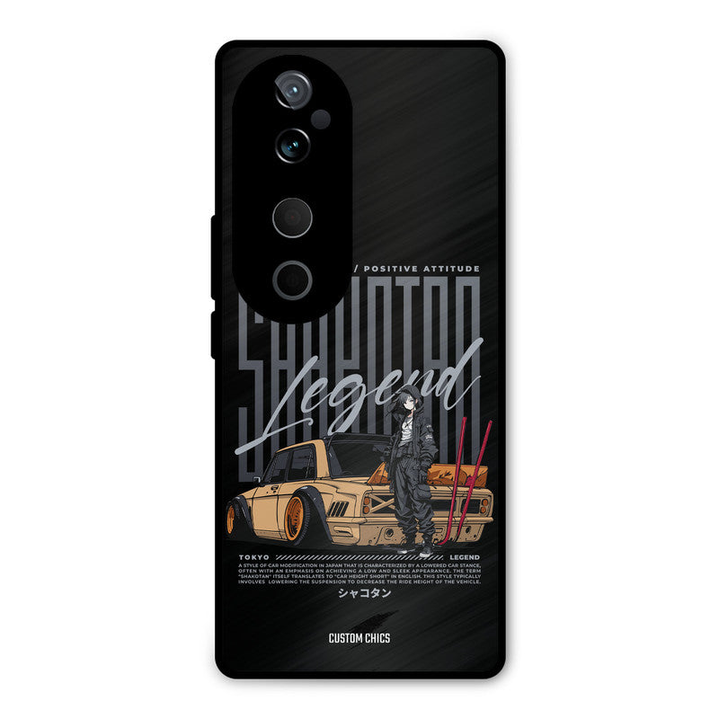 Shakotan Car Vivo V40 Mobile Back Cover - Car&Bike PrintShield Case