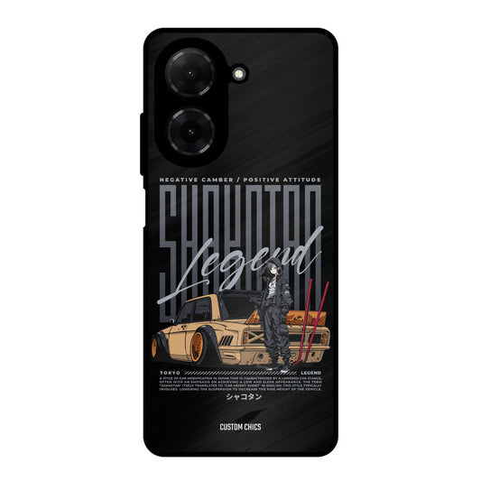 Shakotan Car Poco C71 Mobile Back Cover - Car&Bike PrintShield Case