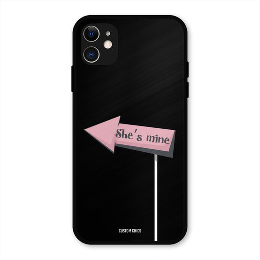 She Is Mine iPhone 11 Mobile Back Cover - Cute PrintShield Case