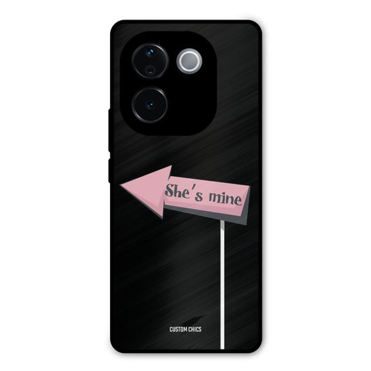 She Is Mine Vivo T3 Pro Mobile Back Cover - Cute PrintShield Case