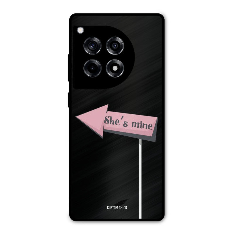She Is Mine OnePlus 12R Mobile Back Cover - Cute PrintShield Case