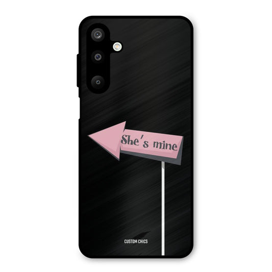 She Is Mine Samsung Galaxy M16 Mobile Back Cover - Cute PrintShield Case