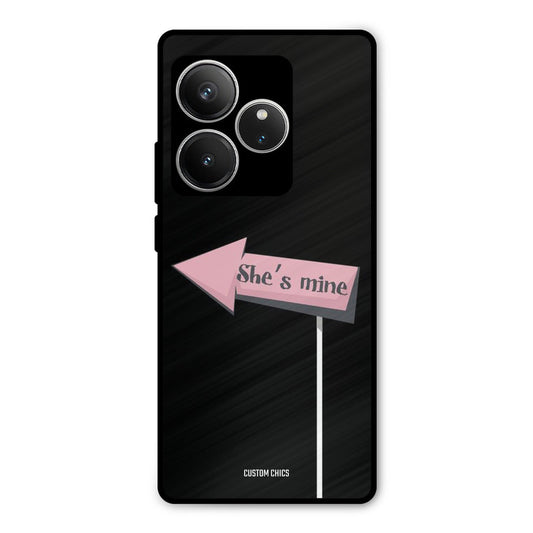She Is Mine Realme GT 6 Mobile Back Cover - Cute PrintShield Case