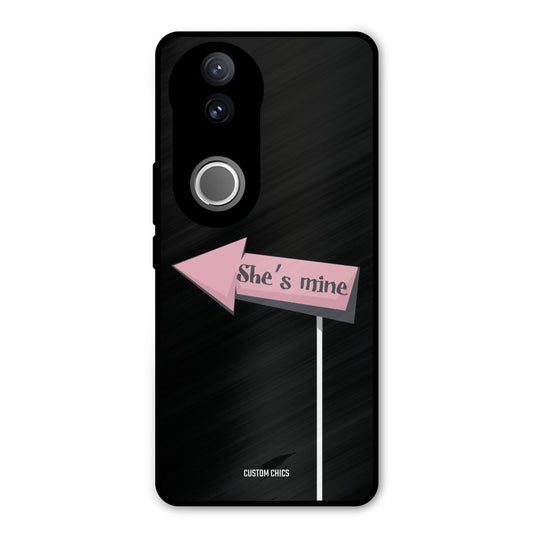She Is Mine Vivo V50 Mobile Back Cover - Cute PrintShield Case