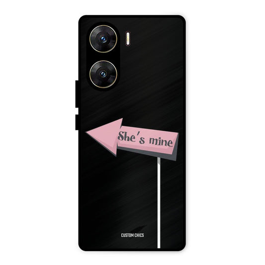 She Is Mine Vivo V29e Mobile Back Cover - Cute PrintShield Case