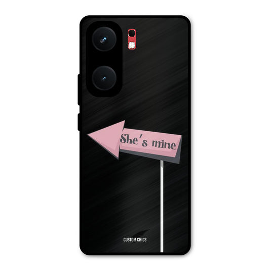 She Is Mine iQOO Neo 9 Pro Mobile Back Cover - Cute PrintShield Case