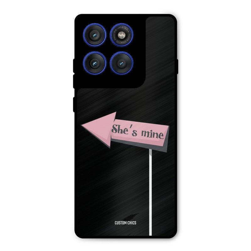 She Is Mine Motorola Edge 60 Pro Mobile Back Cover - Cute PrintShield Case
