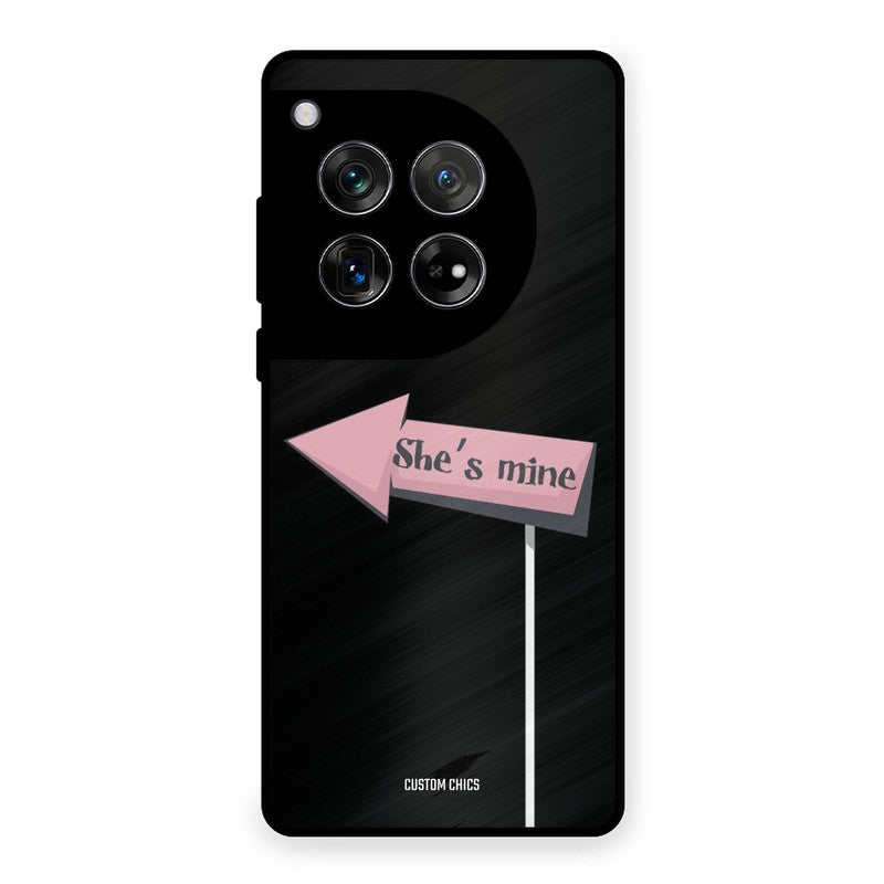 She Is Mine OnePlus 12 Mobile Back Cover - Cute PrintShield Case