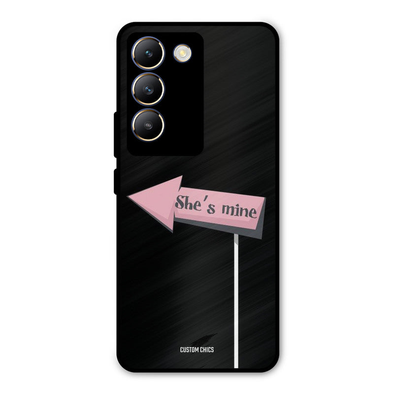 She Is Mine Vivo Y200e Mobile Back Cover - Cute PrintShield Case