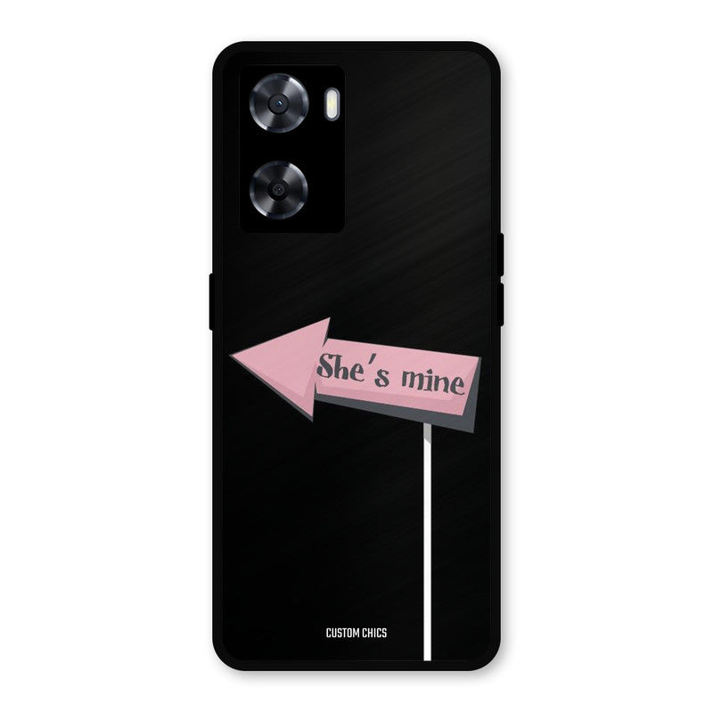 She Is Mine Oppo A57 2022 Mobile Back Cover - Cute PrintShield Case