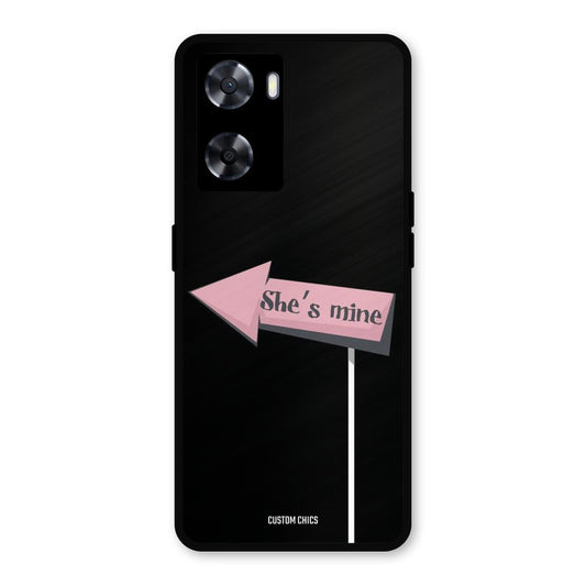She Is Mine Oppo A57 2022 Mobile Back Cover - Cute PrintShield Case