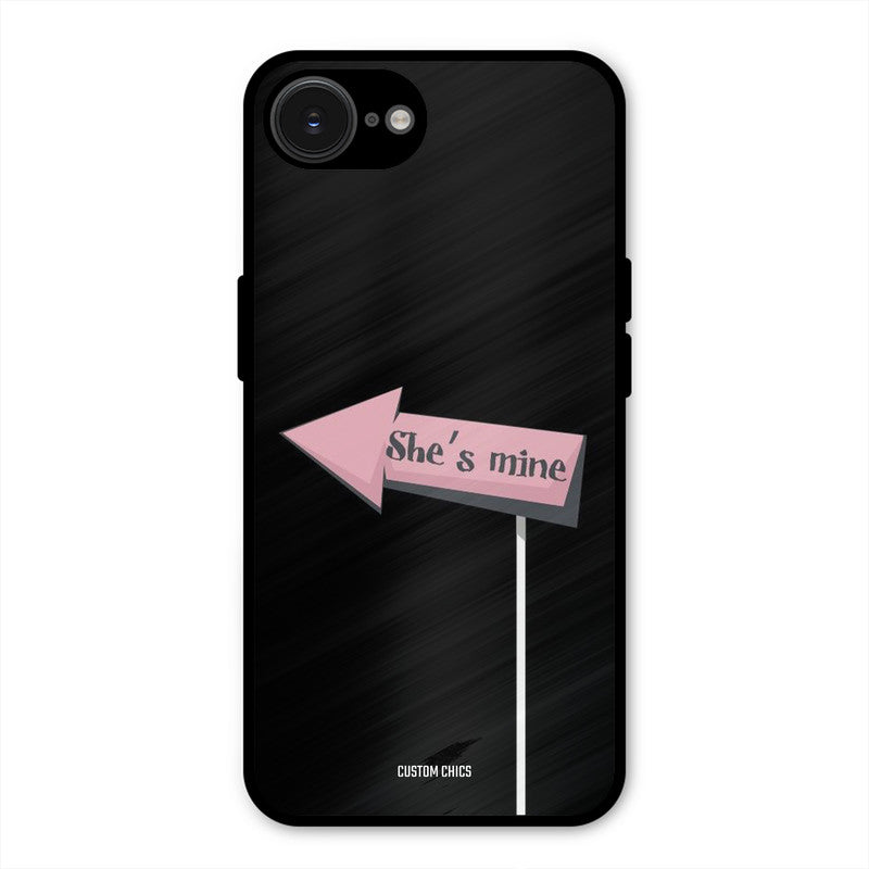 She Is Mine iPhone 16e Mobile Back Cover - Cute PrintShield Case