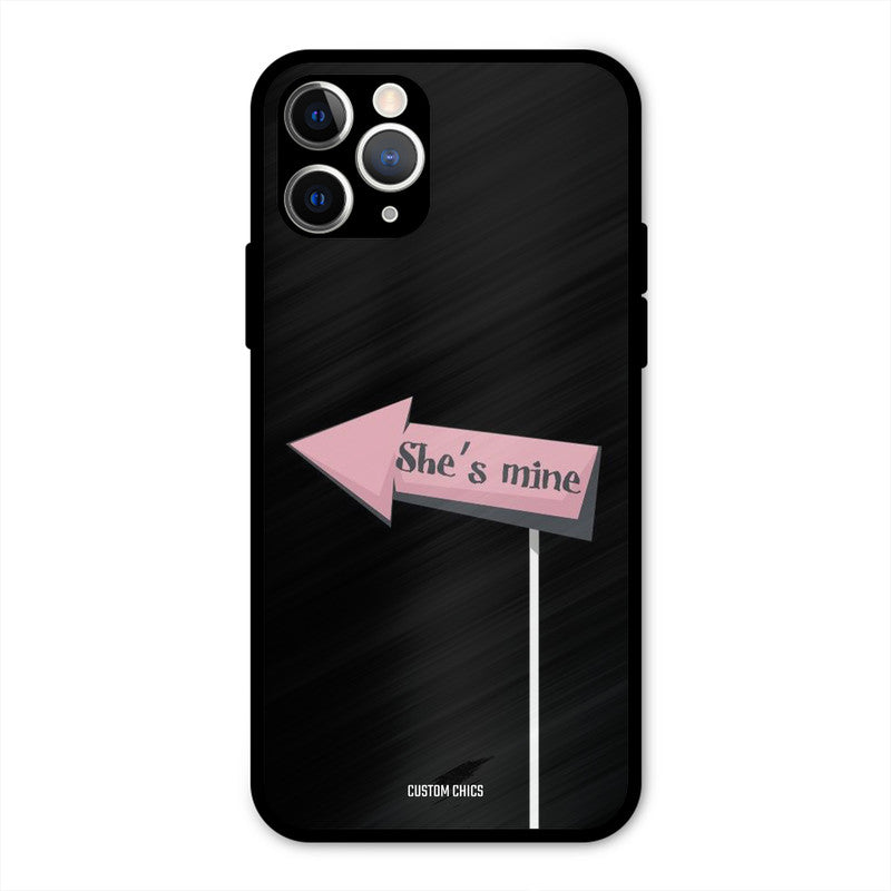 She Is Mine iPhone 11 Pro Mobile Back Cover - Cute PrintShield Case