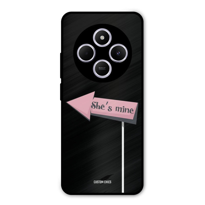 She Is Mine Poco M7 Mobile Back Cover - Cute PrintShield Case