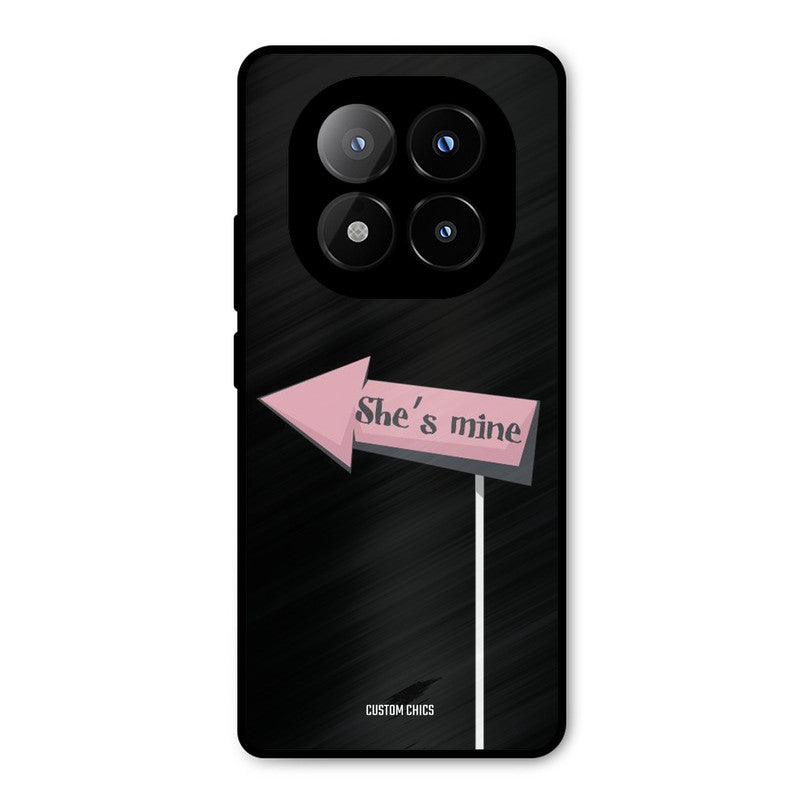 She Is Mine Redmi Note 14 Pro Plus 5G Mobile Back Cover - Cute PrintShield Case