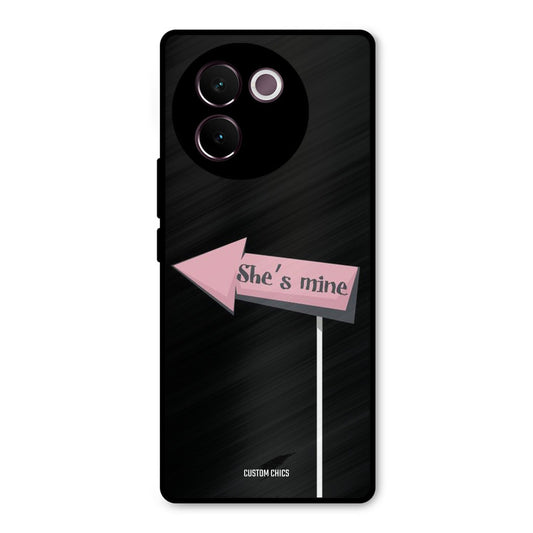 She Is Mine Vivo V30e Mobile Back Cover - Cute PrintShield Case
