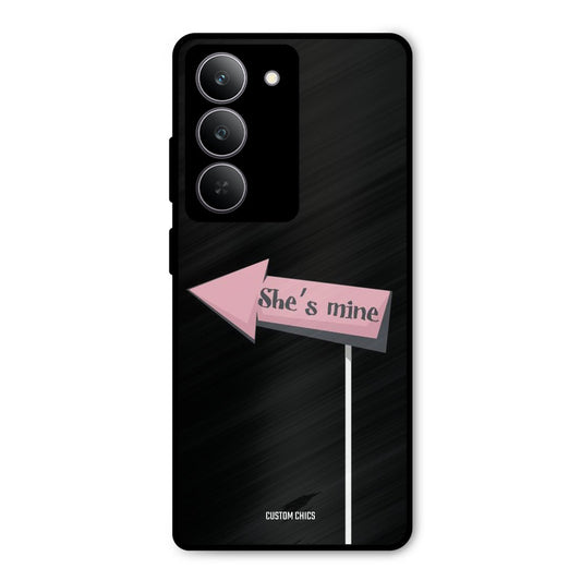 She Is Mine Realme 14x Mobile Back Cover - Cute PrintShield Case