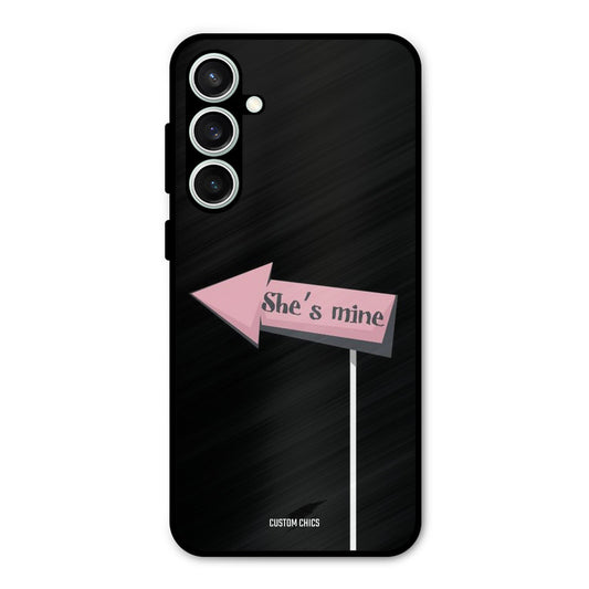She Is Mine Samsung Galaxy S23 Mobile Back Cover - Cute PrintShield Case