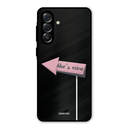 She Is Mine Samsung Galaxy A36 Mobile Back Cover - Cute PrintShield Case