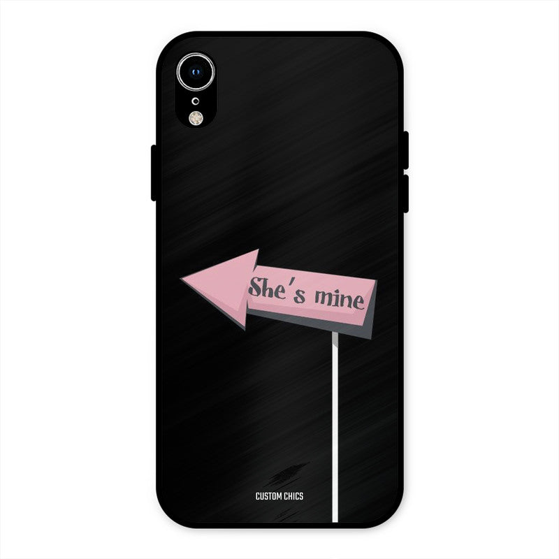 She Is Mine iPhone XR Mobile Back Cover - Cute PrintShield Case