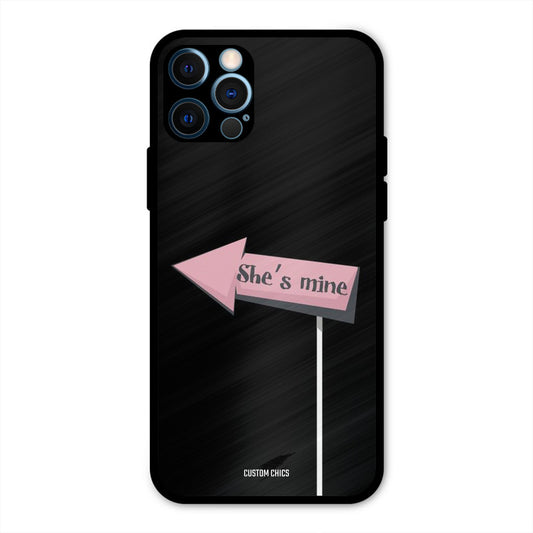 She Is Mine iPhone 12 Pro Max Mobile Back Cover - Cute PrintShield Case
