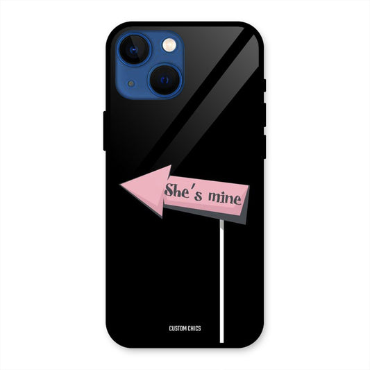 She Is Mine iPhone 13 Mini Mobile Back Cover - Cute PrintShield Case