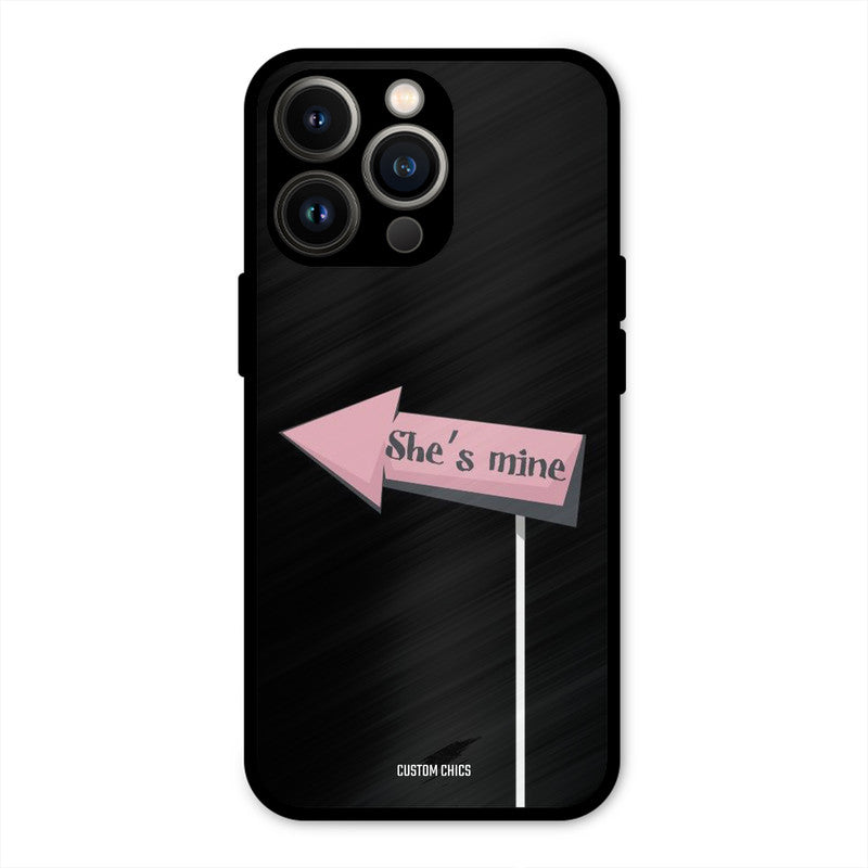 She Is Mine iPhone 13 Pro Max Mobile Back Cover - Cute PrintShield Case