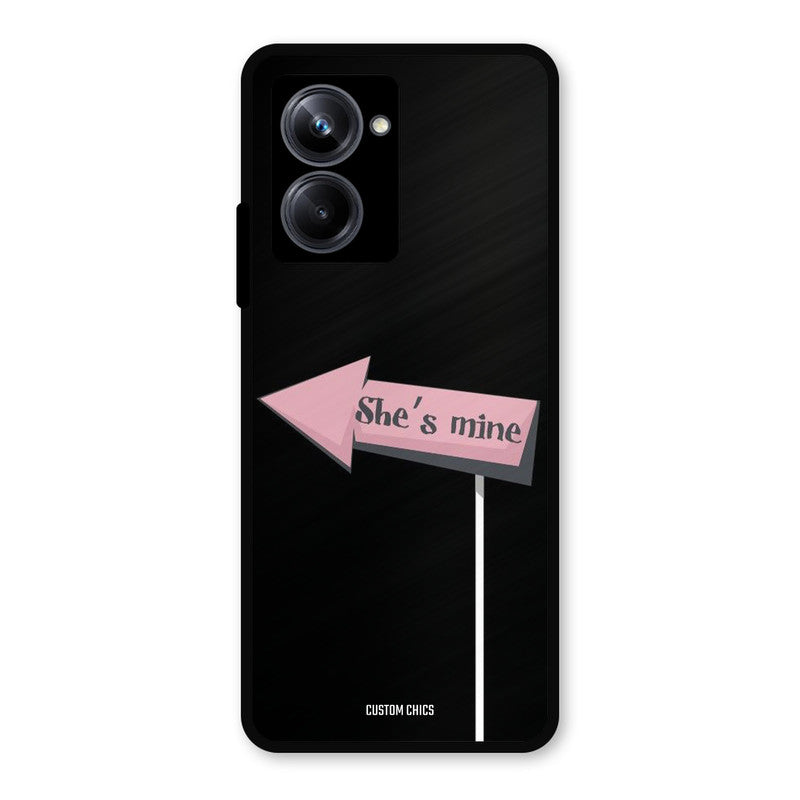 She Is Mine Realme 10 Pro Mobile Back Cover - Cute PrintShield Case