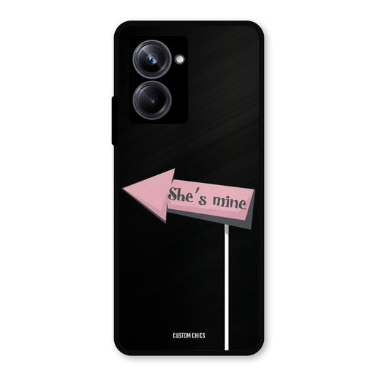 She Is Mine Realme 10 Pro Mobile Back Cover - Cute PrintShield Case