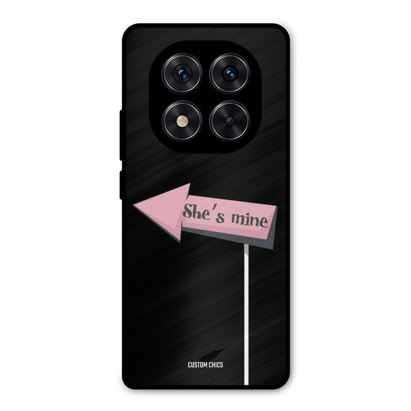 She Is Mine Redmi Note 14 Pro Mobile Back Cover - Cute PrintShield Case