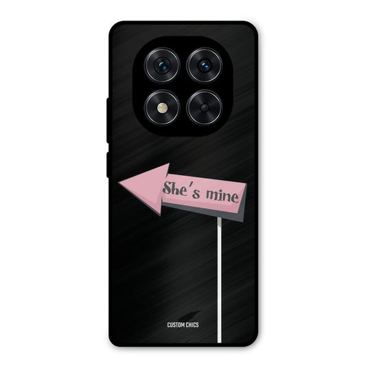 She Is Mine Redmi Note 14 Pro Mobile Back Cover - Cute PrintShield Case