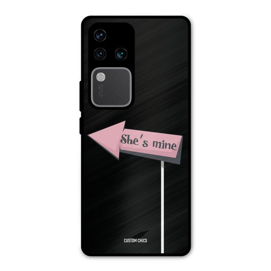 She Is Mine Vivo V30 Pro Mobile Back Cover - Cute PrintShield Case