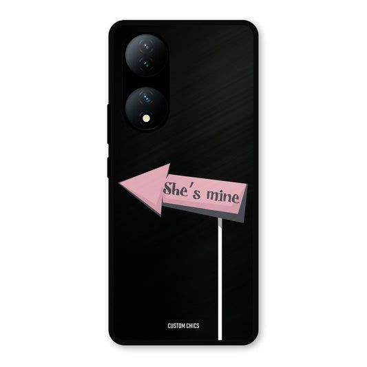 She Is Mine Vivo Y100 Mobile Back Cover - Cute PrintShield Case