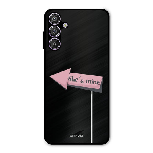She Is Mine Samsung Galaxy F15 Mobile Back Cover - Cute PrintShield Case