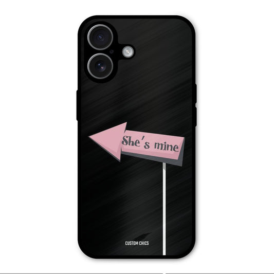 She Is Mine iPhone 17 Mobile Back Cover - Cute PrintShield Case