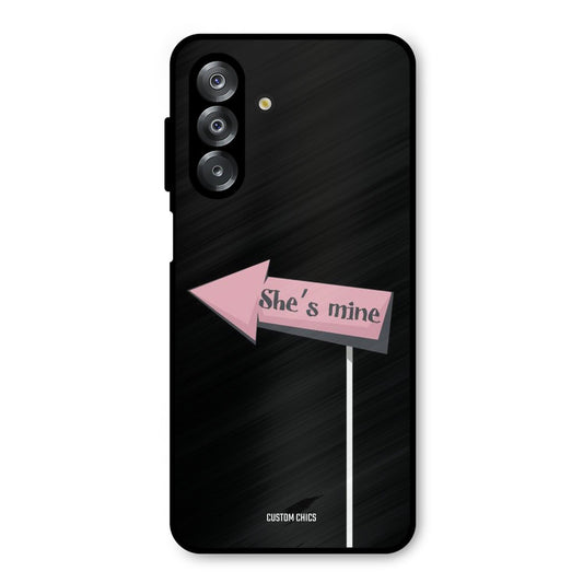 She Is Mine Samsung Galaxy A26 Mobile Back Cover - Cute PrintShield Case