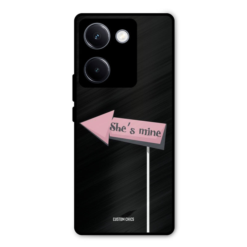 She Is Mine Vivo Y300 Plus Mobile Back Cover - Cute PrintShield Case
