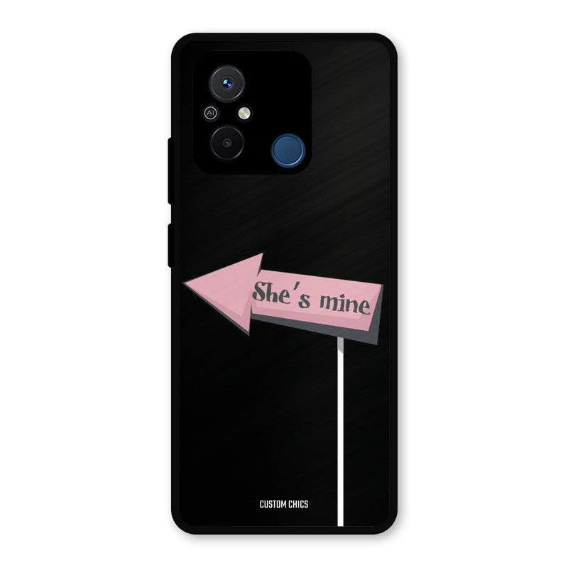 She Is Mine Redmi 12c Mobile Back Cover - Cute PrintShield Case