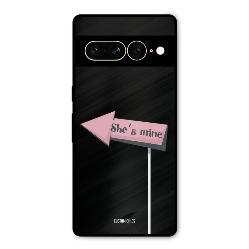 She Is Mine Google Pixel 7 Pro Mobile Back Cover - Cute PrintShield Case