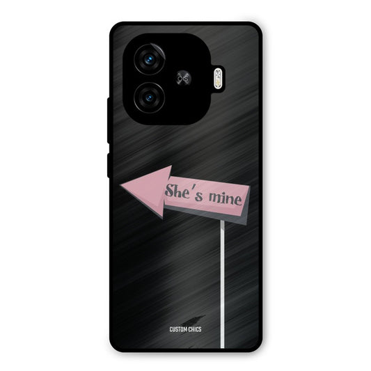 She Is Mine iQoo Z9 Turbo Mobile Back Cover - Cute PrintShield Case