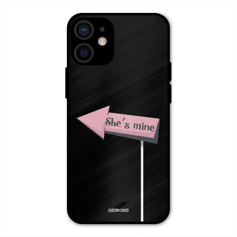 She Is Mine iPhone 12 Mini Mobile Back Cover - Cute PrintShield Case