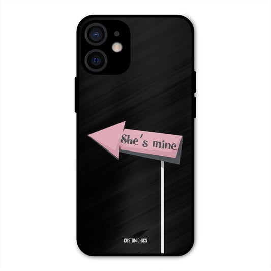 She Is Mine iPhone 12 Mini Mobile Back Cover - Cute PrintShield Case
