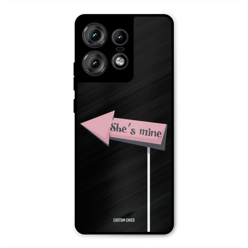 She Is Mine Motorola Edge 50 Pro Mobile Back Cover - Cute PrintShield Case
